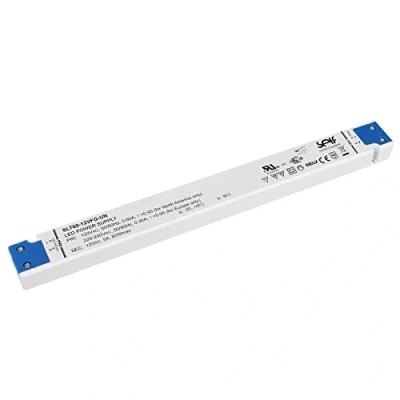 Immagine di Self SLT60 12VFG UN Alimentatore di rete LED 60 W, 12 V, 5 A, per mobili, estremamente piatto