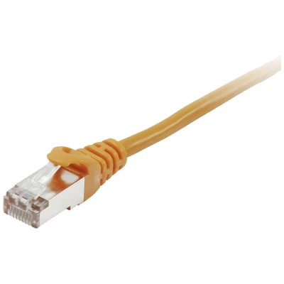 Immagine di Equip 605575 RJ45 cavo di rete, patch CAT 6 S/FTP 7.50 m Arancione contatti connettore dorati 1 pz.