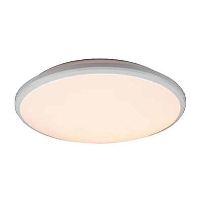 Immagine di Reality, Plafoniera, Limbus incl. 1 x LED,SMD,20,5 Watt,4000K,2400 Lm. Finitura: Plastica, bianco opaco Ø:34,7cm, A:6,5cm Dimmerabile tramite interrutto,