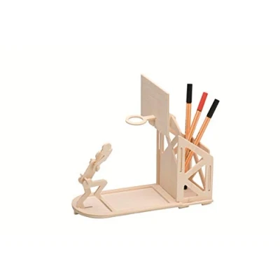 Immagine di Pebaro 840/3 Animali Set di Legno 3D Puzzle portapenne Basket,