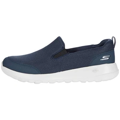 Immagine di Skechers Go Walk Max Clinched, Scarpe da ginnastica Uomo, Navy Textile White Trim, 44.5 EU