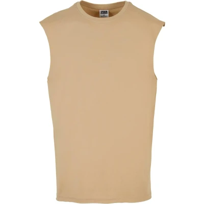 Immagine di Urban Classics OPEN EDGE Sleeveless Top, Uomo, Taglia: 4XL, Unionbeige