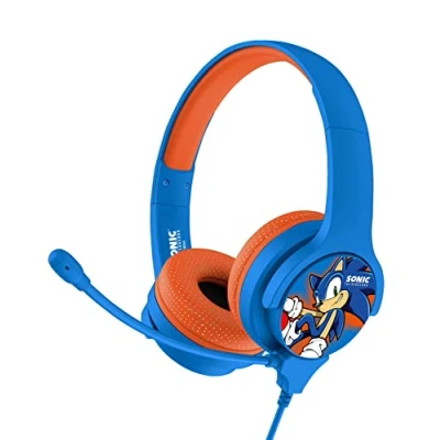 Immagine di OTL Technologies SH0907 Sonic The Hedgehog Interactive Wired Study Cuffie con microfono staccabile