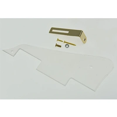 Immagine di KAISH Battipenna trasparente LP con staffa dorata, per Epiphone Les Paul