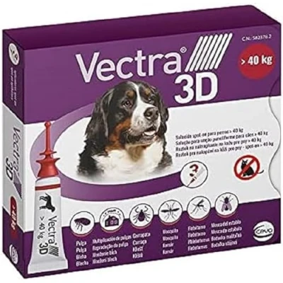 Immagine di Ceva cani giganti Vectra 3D +40 kg, 3 pipette 1500 g