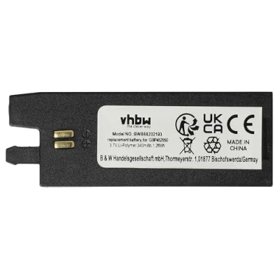 Immagine di vhbw batteria compatibile con Gibson Tronical G Force E tune, TronicalTune Plus chitarra elettrica (340mAh, 3,7V, Li Poly)