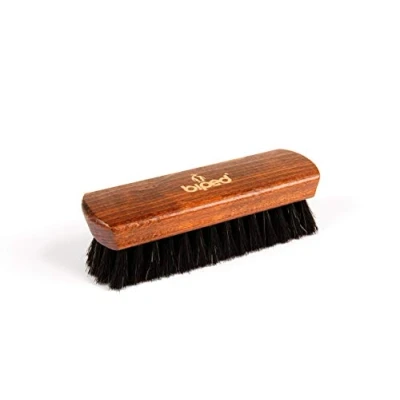 Immagine di biped Spazzola lucidante per scarpe lucida con crine di cavallo in legno Classic Edition z2468 (crine scure)