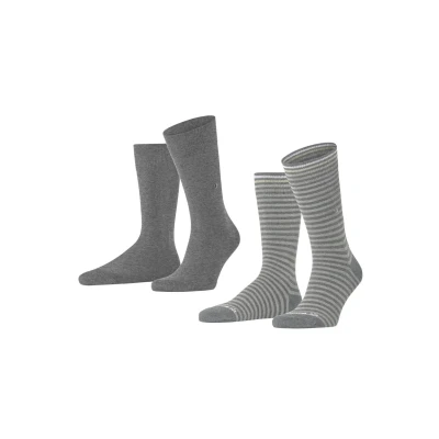 Immagine di Burlington 2ER PACK Calze, Uomo, Taglia: 41 46, Grau