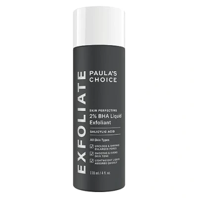 Immagine di Paula&#039;s Choice SKIN PERFECTING 2% BHA Esfoliante Liquido Peeling Viso con Acido Salicilico Combatte Imperfezioni, Punti Neri &amp; Brufoli Ridurre i Pori Pelli Miste o Grasse 118 ml
