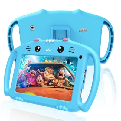 Immagine di VESWWE Tablet Bambini 7 Pollici Android per con WiFi Quad Core 2GB 32GB Controlli parentali Applicazioni Educative 3 a 12 anni Ragazzo