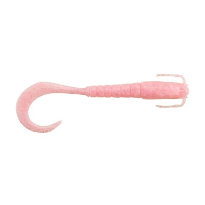 Immagine di Berkley Gulp! Saltwater Jigging Shrimp 5in Shad (4 pezzi) Flash Pink Shads