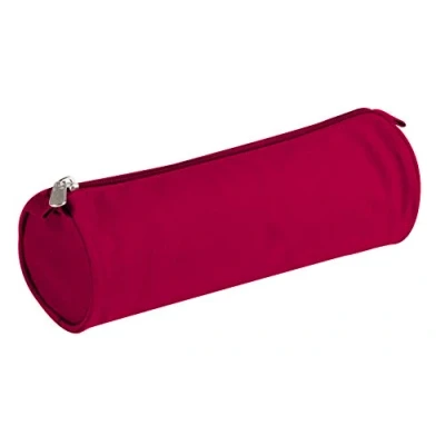 Immagine di Clairefontaine 81112C Astuccio in tessuto rotondo Basic, color Rosso