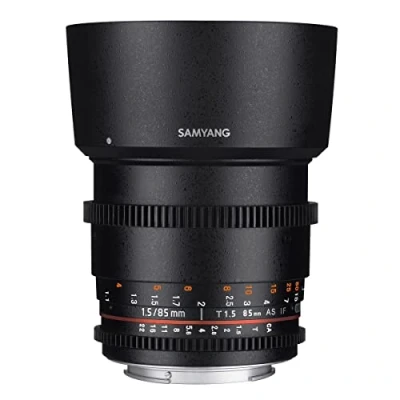 Immagine di Samyang Obiettivo T1.5 VDSLR AS IF UMC II SLR, Nero, 85 mm