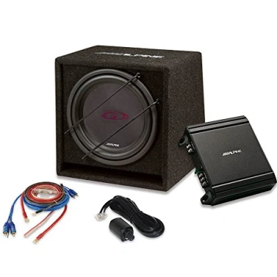 Immagine di Alpine Electronics SBG 30KIT Kit Subwoofer con Amplificatore e cablaggi
