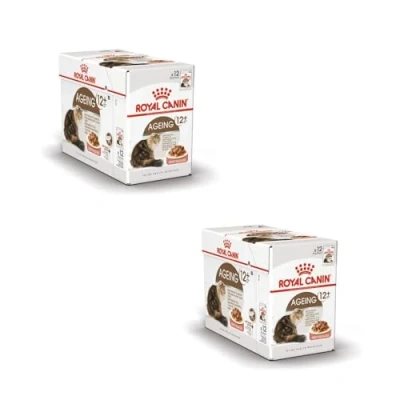 Immagine di Royal Canin 48 x 85 g Alimento umido per gatti Ageing 12+ in Salsa