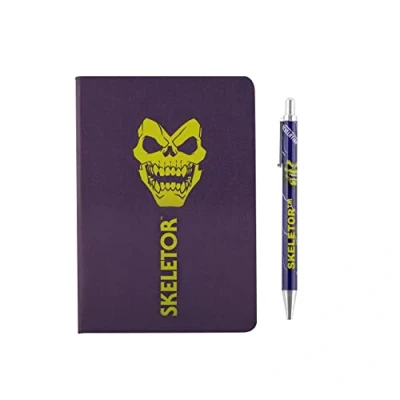 Immagine di Animación ,Masters of the universe Cinereplicas MOTU Set di taccuini e penne Deluxe Skeletor Licenza ufficiale