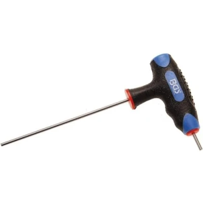 Immagine di BGS T Griff chiave per interni 6 Kant viti, 2,5 mm, lunghezza 100 4010 2