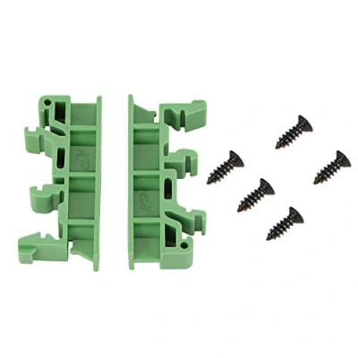 Immagine di 10set 35mm PCB DIN C45 Rail Adapter Circuit Board Staffa di montaggio Holder Carrier DIY elettrico