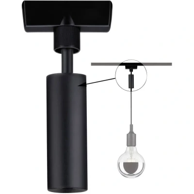 Immagine di Paulmann Urail 96914 Componente per sistema di illuminazione Adattatore pendente Nero