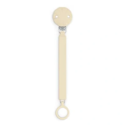 Immagine di Suavinex, Clip per ciuccio in silicone, Chiusura a con nastro piatto Catenella neonati +0 mesi, piastrina Wonder, Champagne