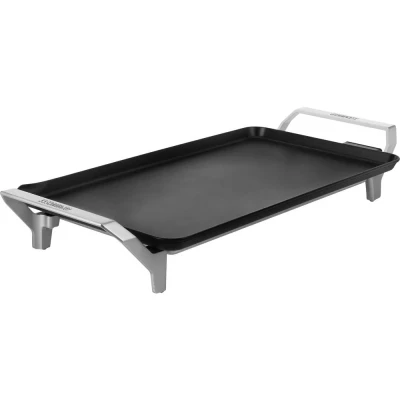 Immagine di Princess Table Chef Premium XL Elettrico Teppan Yaki Grill Con regolazione manuale della temperatura Argento (opaco), Nero