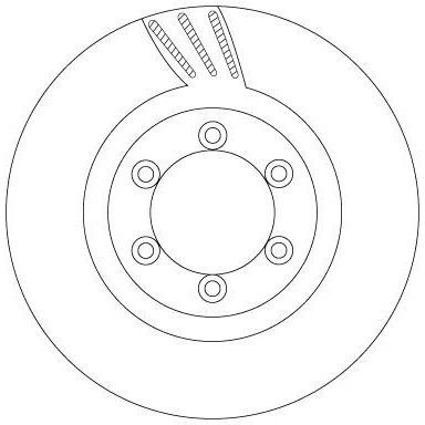 Immagine di TRW DF6881 Disco freno 294 26 6 109 ventilato verniciato SSANGYONG: Rexton / 2