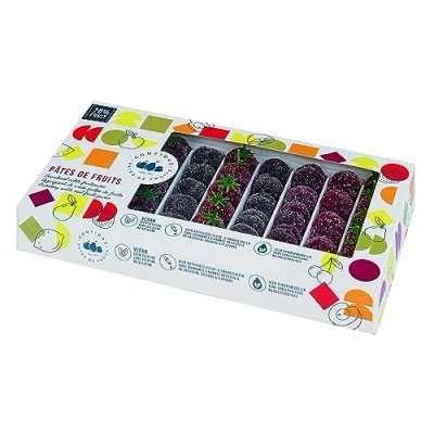 Immagine di gelees alla frutta, Pasta di frutta 1 Kg, aromi rossa (Fragola, Lampone, Ciliegia, Ribes nero), senza glutine, conservanti, coloranti e artificiali.