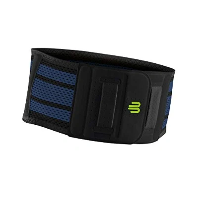 Immagine di Bauerfeind Fascia lombare sportiva Sports Back Support, Cuscinetto in silicone, Protezione contro i sovraccarichi