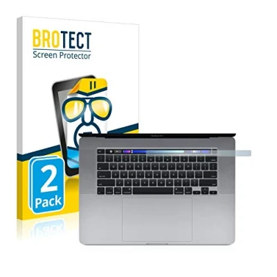 Immagine di brotect Pellicola Protettiva per Apple MacBook Pro 16&quot; 2019 (SOLO Touch Bar) Protezione Schermo (2 Pezzi) [Trasparente, Anti Impronte]