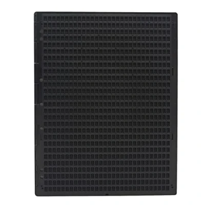 Immagine di WANGCL Braille Scrittura Ardesia e Stilo Portatile Plastica 27 Linee X 30 Cells Strumento di Apprendimento per