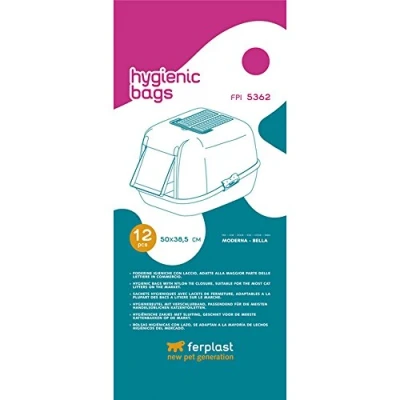 Immagine di FPI 5362 sacchetti toilette gatti igienici Bella Prima Nip Ferplast 12 pezzi