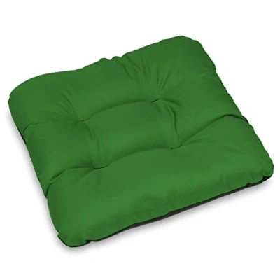 Immagine di SuperKissen24. Set di 6 Cuscini per Sedie Cuscino 45x45 cm da Esterno ed Interno Comoda Seduta Impermeabile Mobili e Arredamento Giardino, Pavimento Verde
