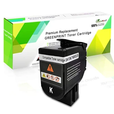 Immagine di GREENPRINT Cartuccia Toner Compatibile CS317 CX317 CS417 CX417 CS517 CX517 Nero Capacità Standard 3000 Pagine per Stampanti Lexmark CS317dn CX317dn CS417dn CX417de CS517de CX517de