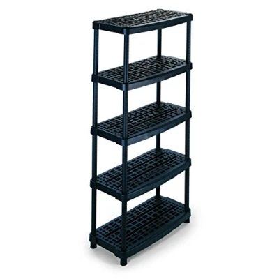 Immagine di Terry, Scaffalone 1836 5, Scaffale Modulare a 5 Ripiani, da Interno Esterno. Materiale: Plastica, Dimensioni: 93x45,3x188,5 cm