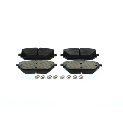 Immagine di BOSCH 0 986 424 887 Kit pastiglie freno Low Metallic con lamierino anticigolío, istruzioni montaggio molla MERCEDES BENZ: CLA Coupe, Classe A
