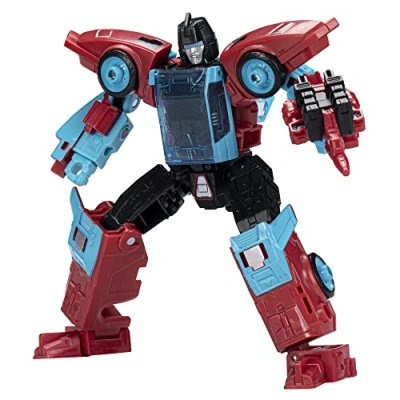 Immagine di Transformers Toys, Generations Legacy Deluxe, Action Figure da 14 cm di Autobot Pointblank e Peacemaker, Multi, F3035