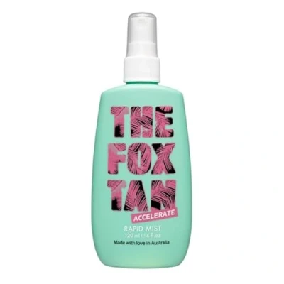 Immagine di The Fox Tan Rapid Tanning Mist Spray Abbronzante Corpo e Viso, Attivatore di Abbronzatura Senza Autoabbronzanti da Usare sotto il Sole con Lampade Abbronzanti, 120 ml