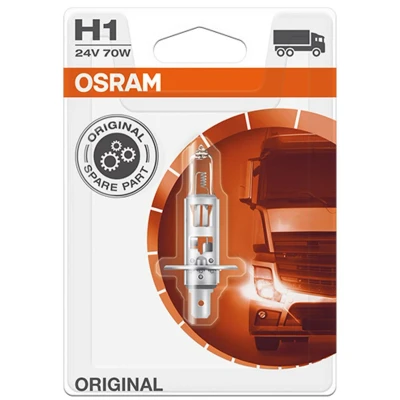 Immagine di OSRAM 64155 01B Lampadina, Faro di profondità H1 24V 70W 3200K Alogeno MAN: F 2000, RENAULT TRUCKS: Midlum