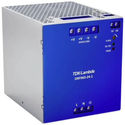 Immagine di TDK Lambda DRF960 24 1 Alimentatore per guida DIN V 40 A 960 W Contenuto pz.