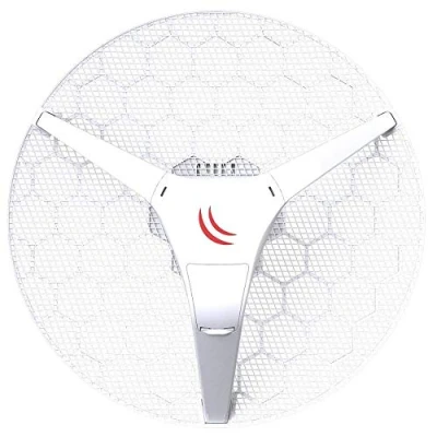 Immagine di Mikrotik LHG 5 54 Mbit/s Bianco Supporto Power over Ethernet (PoE)