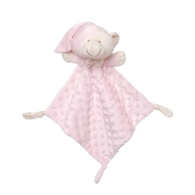 Immagine di Interbaby DU003 02, Straccetto Doudou In Rosa A Forma Di Orso 100 g