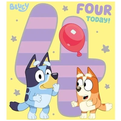 Immagine di Danilo Promotions Age 4 Biglietto di compleanno ufficiale, Happy, BL004, Multi