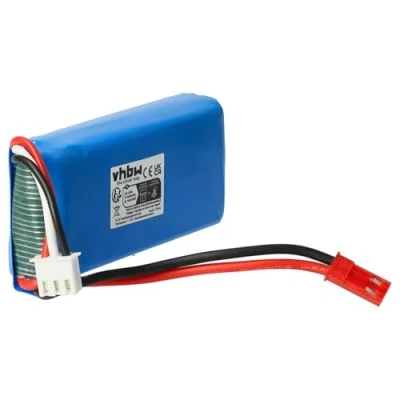 Immagine di vhbw batteria compatibile con YiZhan/JJRC H16, X6 Tarantula drone quadricottero multicottero (1200mAh, 7,4V, Li Ion)