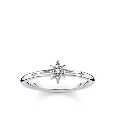 Immagine di Thomas Sabo anello da donna stella con pietre argento 925 TR2317 051 14