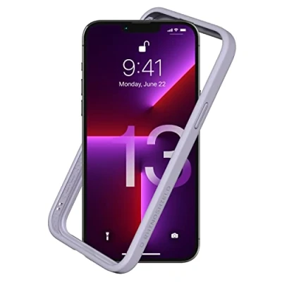 Immagine di RhinoShield Bumper Case compatible with [iPhone 13 Pro Max] CrashGuard NX Shock Absorbent Slim Design Protective Cover 3.5M / 11ft Drop Protection Lavender