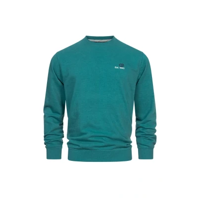 Immagine di Indicode Uomini INJulius Sweatshirt Felpa con Polsini a Costine Hydro M