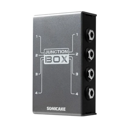 Immagine di SONICAKE TRS Stereo 4 canali Organizzazione LINEA Effetti per Basso Chitarra Pedale Junction Box