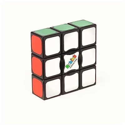 Immagine di RUBIK&#039;S, SPIN MASTER, Il Cubo di Rubik&#039;s 3x1 Edge, originale, per principianti, rompicapo professionale a cobinazione colori, problem solving, uno strato, adatto bambini dagli 8+