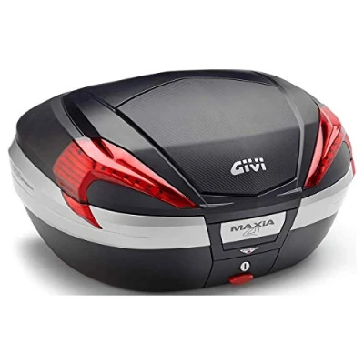 Immagine di Givi V56NN Maxia 4 Monokey Topcase in effetto carbonio riflettori rossi
