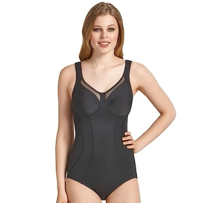 Immagine di Anita Komfort Korselett Clara, Body da Donna, nero (schwarz 001), Taglia EU 75B